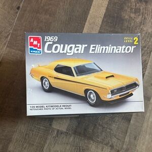 VINTAGE 1969 Monogram Cougar Eliminator Model Kit - NIB, Unassembled, Rare Find!